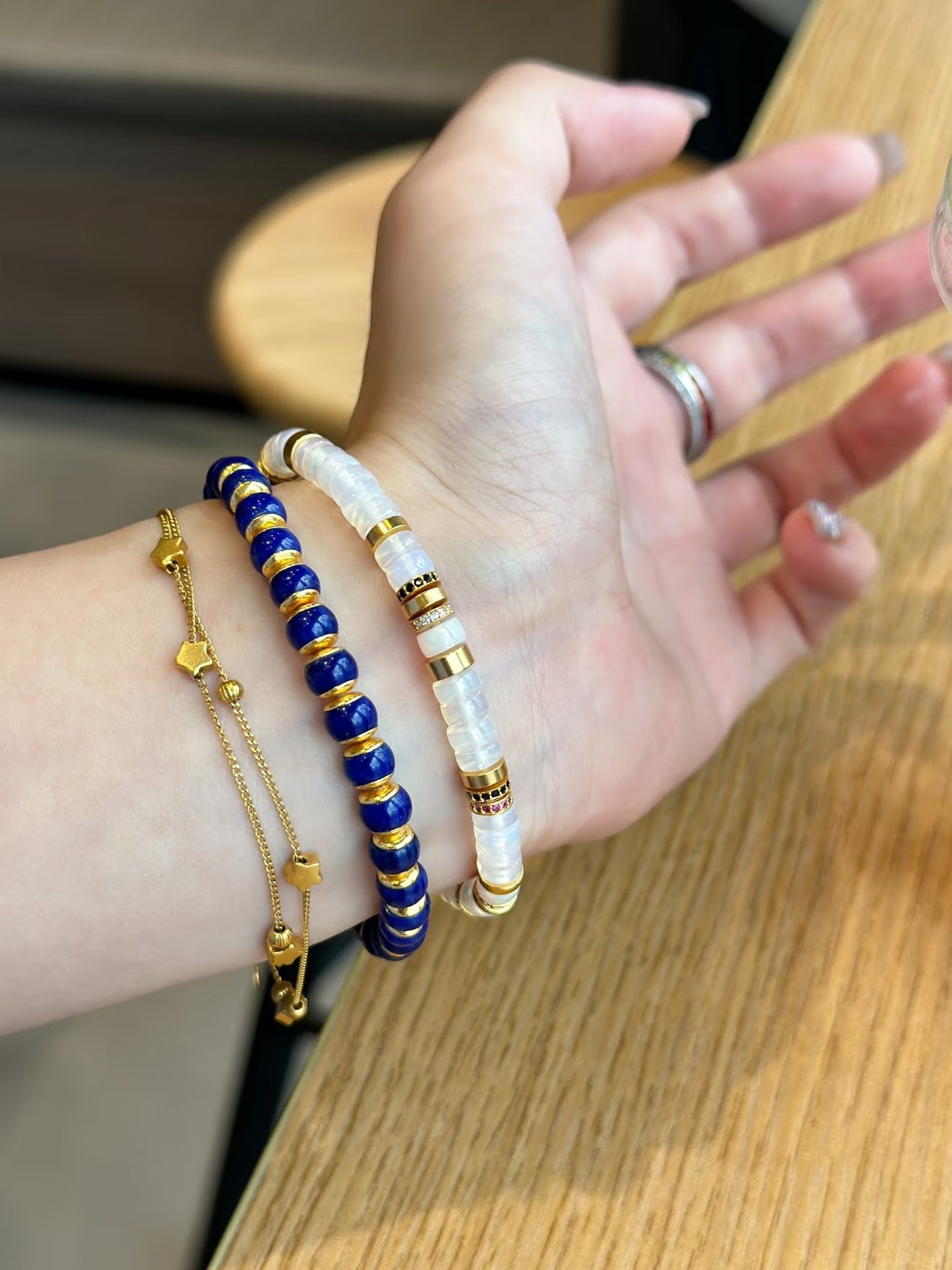 luluqueen 【💙Blue moment Lazuli Bracelet】