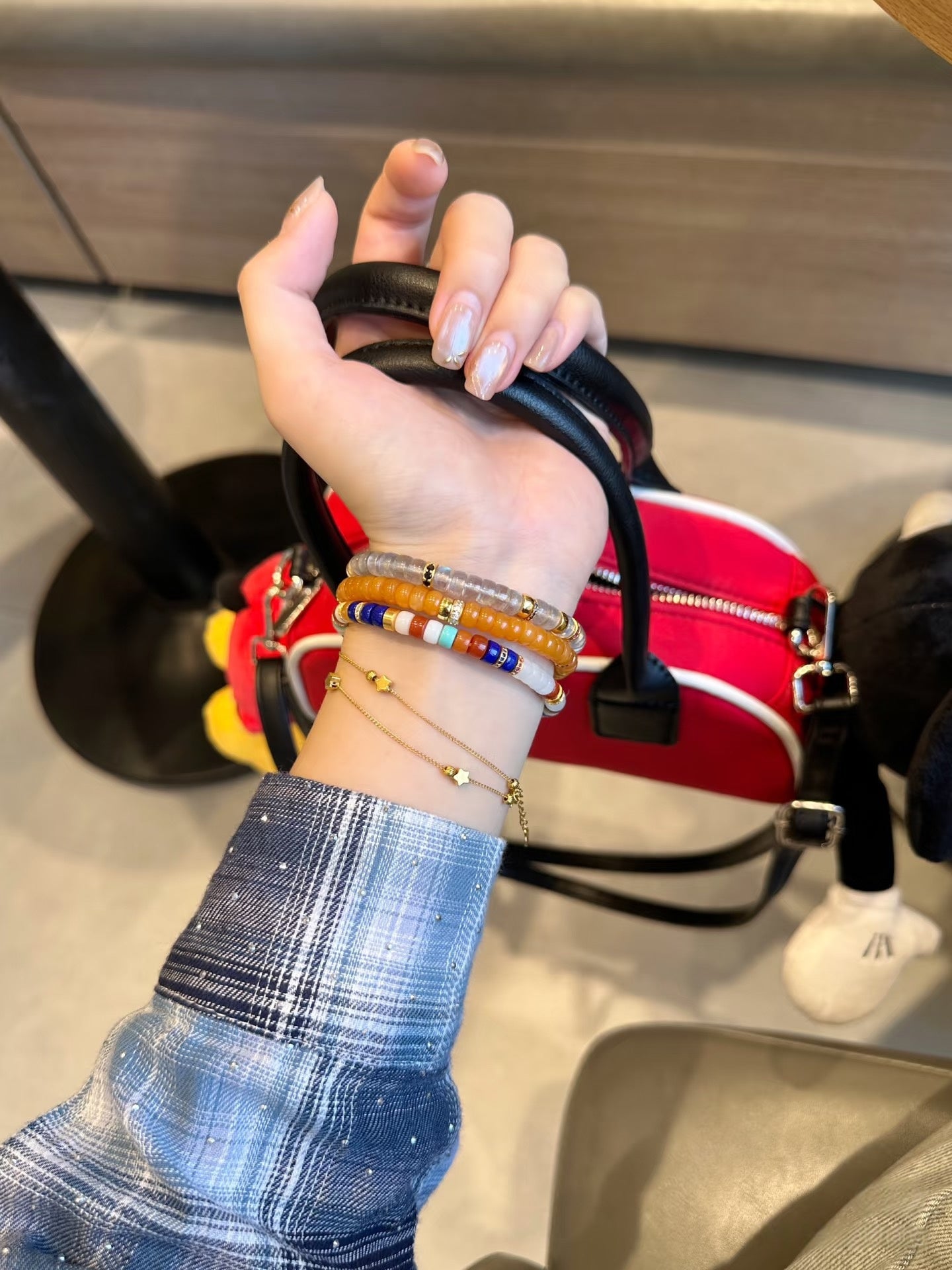 Luluqueen【🧡Myanmar yellow jade pills bracelet 】6mm