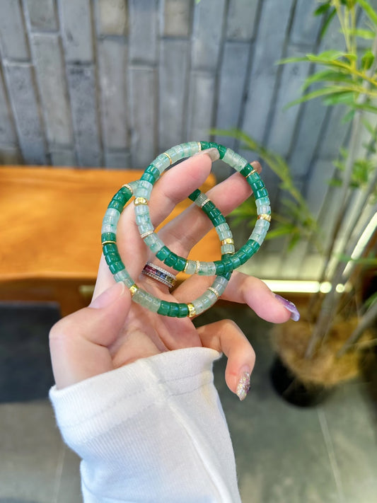 Luluqueen【🌿African jade bracelet 】6mm