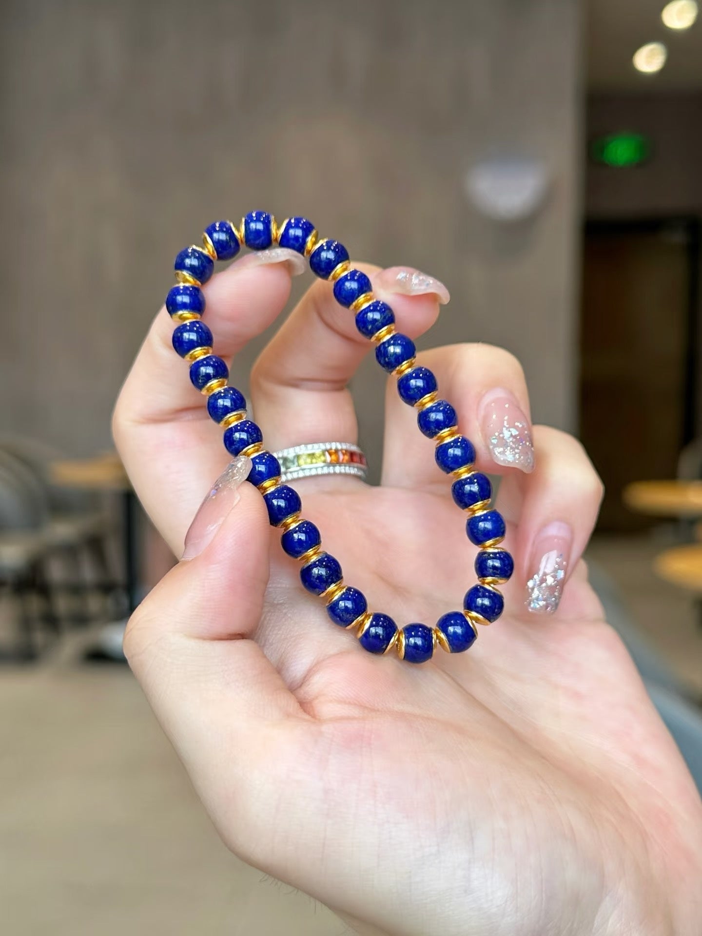luluqueen 【💙Blue moment Lazuli Bracelet】