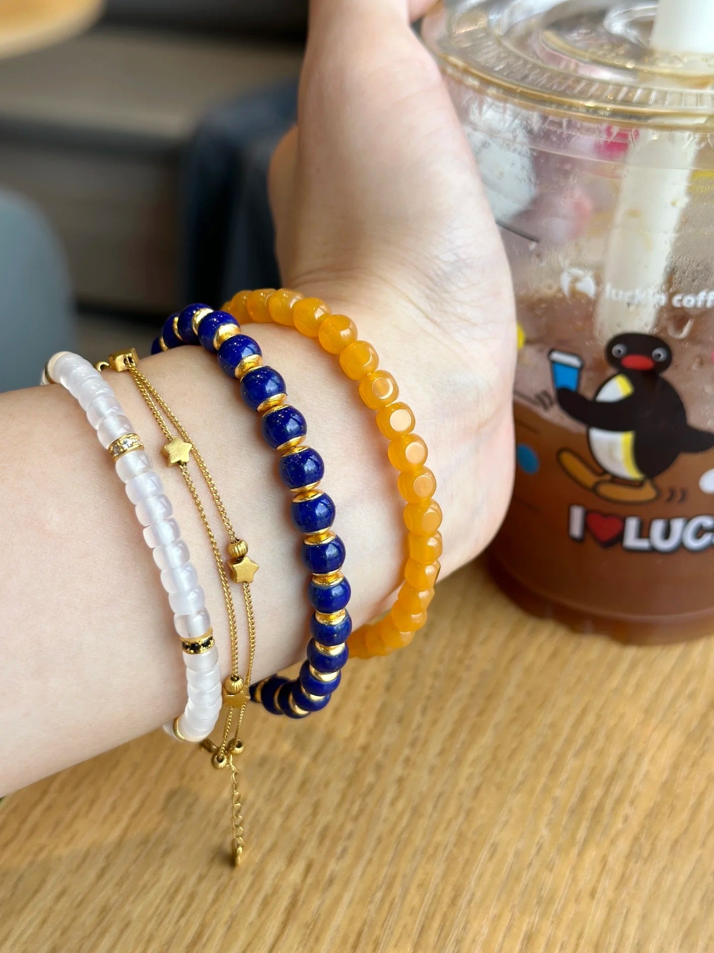 luluqueen 【💙Blue moment Lazuli Bracelet】